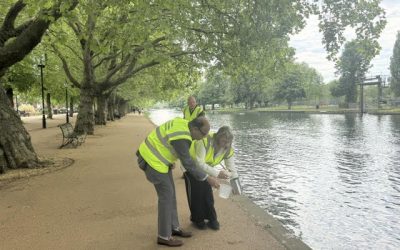 Mohammad Yasin MP for Bedford and Kempston helps with water testing